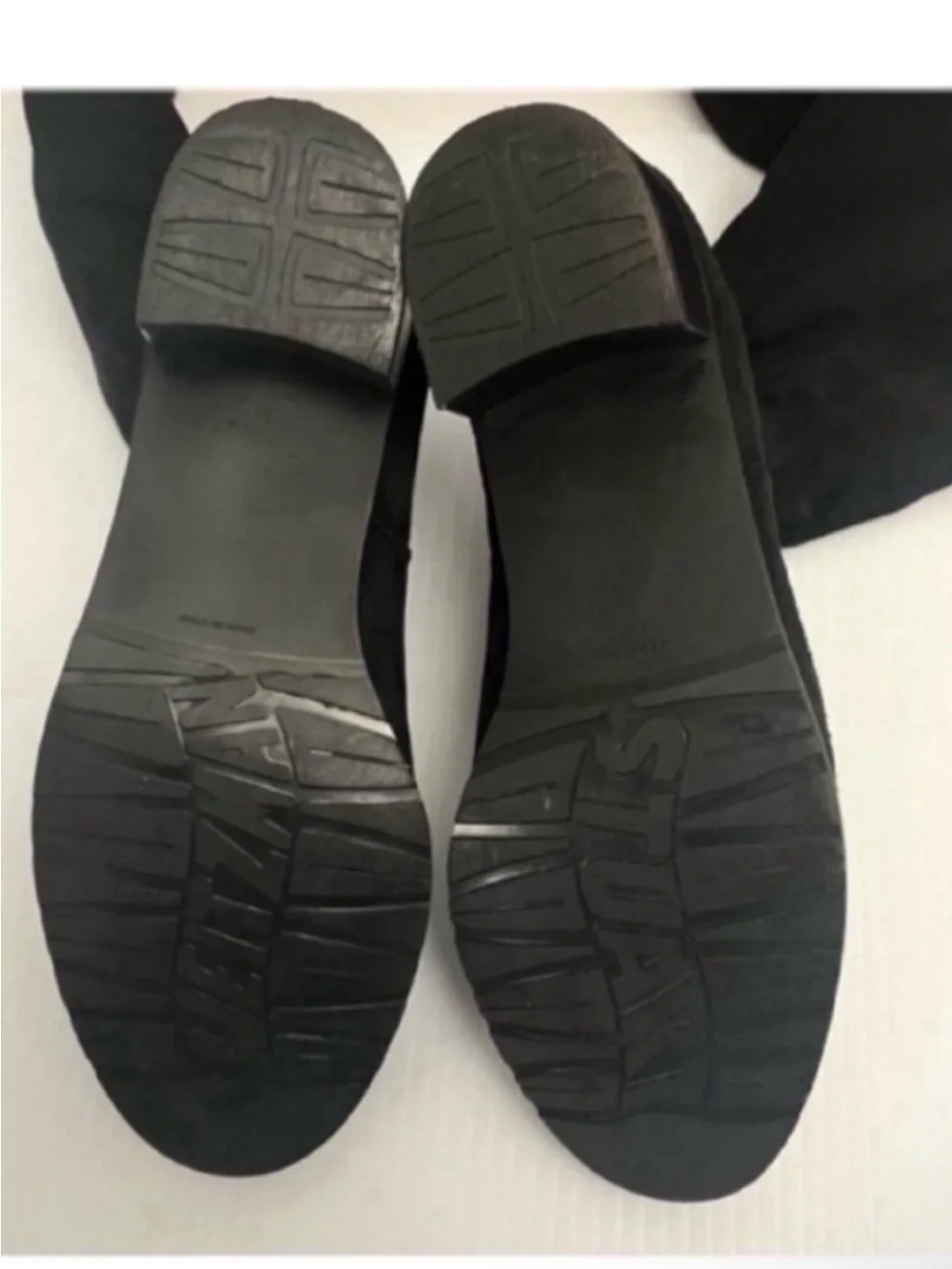 Stuart Weitzman Black Over-the-Knee Suede BootsSz 7.5